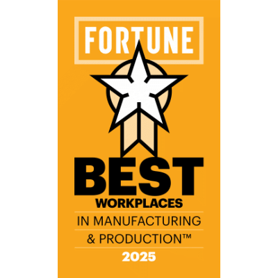 Fortune Great Place to Work in Manufacturing